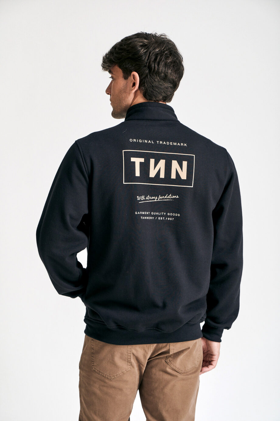 Campera de frisa doble estampa