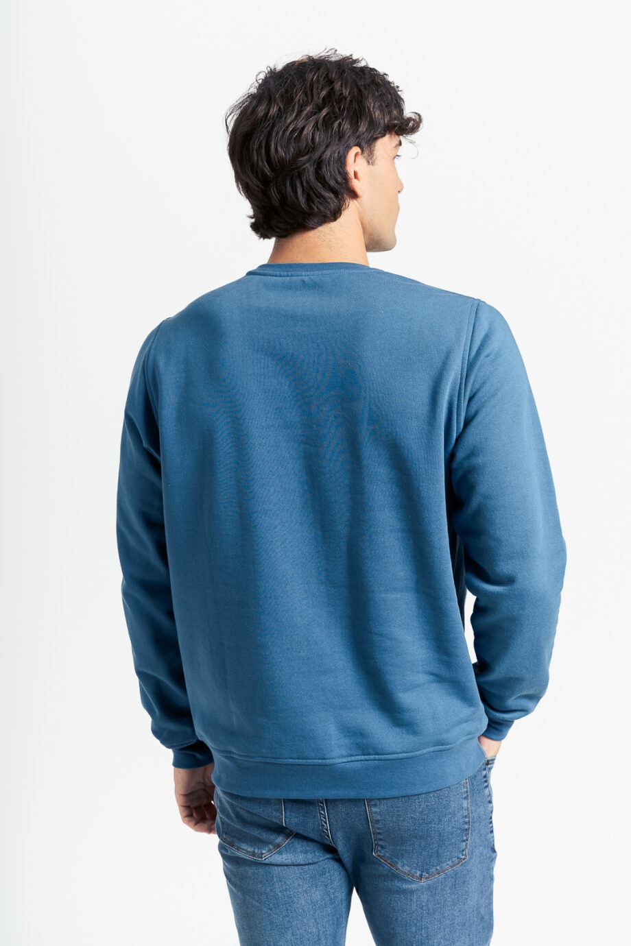 Buzo cuello redondo de frisa