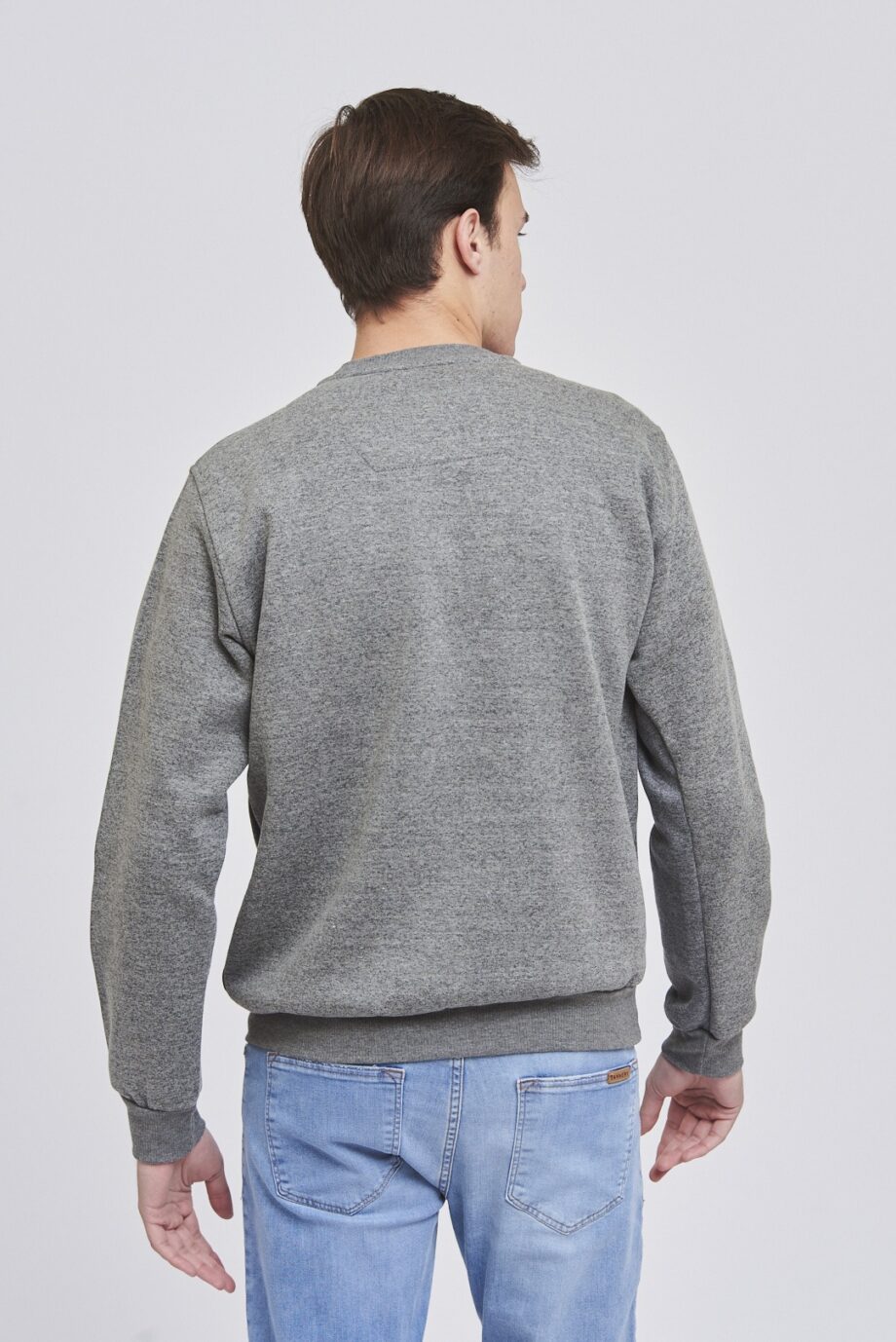 Buzo cuello redondo de frisa