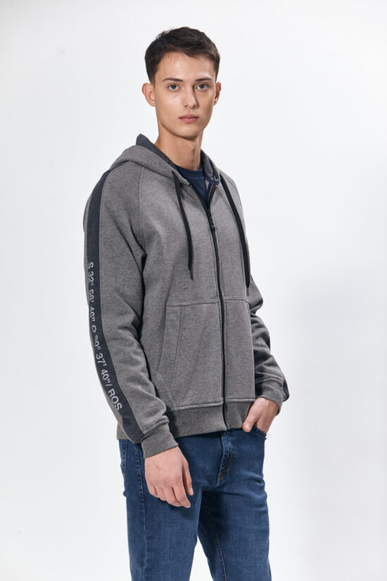 Campera canguro de frisa