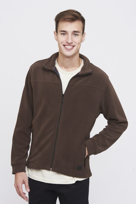 Campera polar premium con recortes