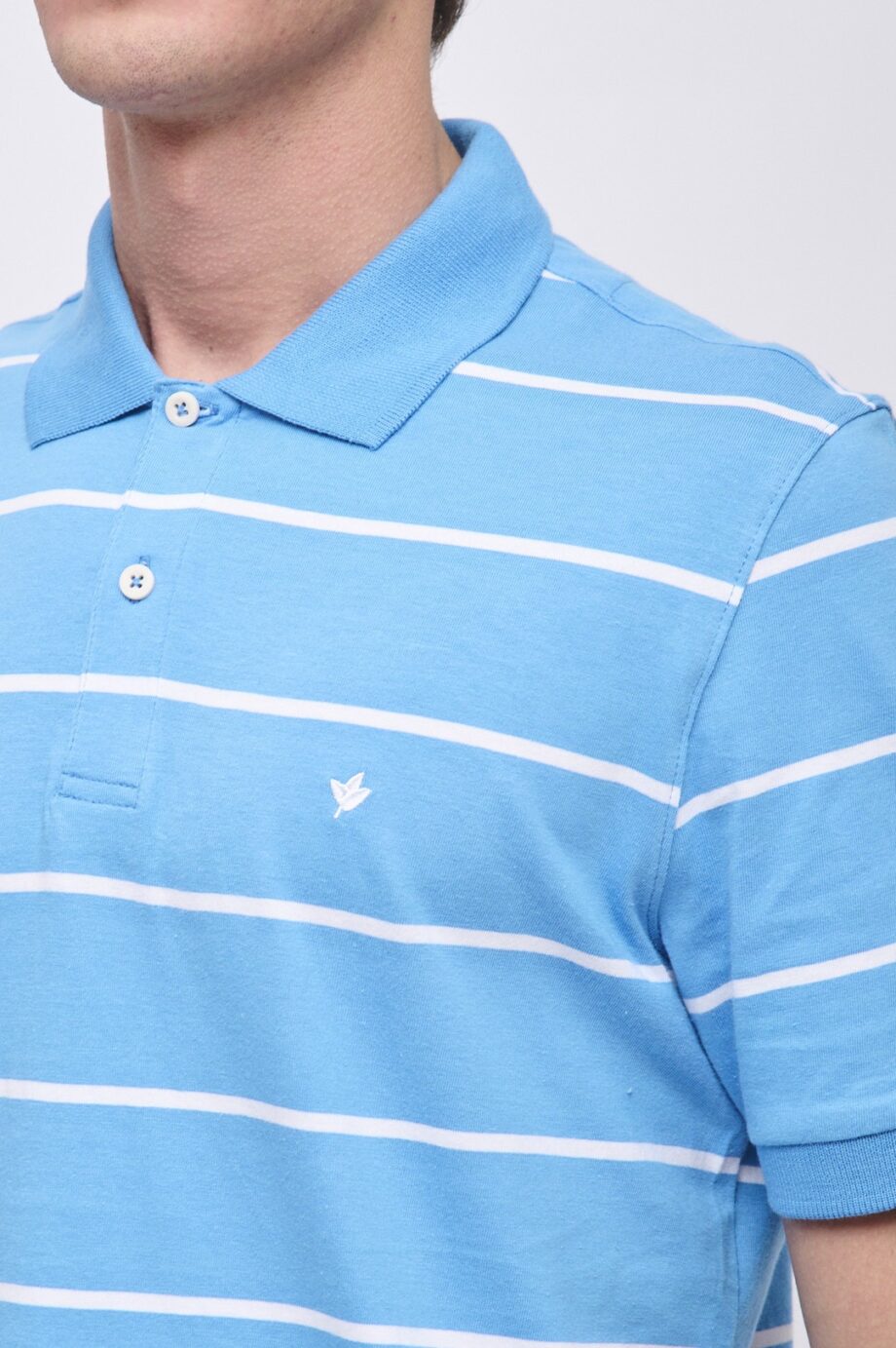 Polo rayada de jersey