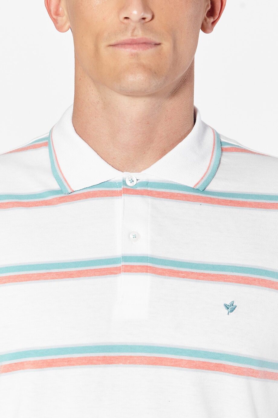 Polo rayada de jersey