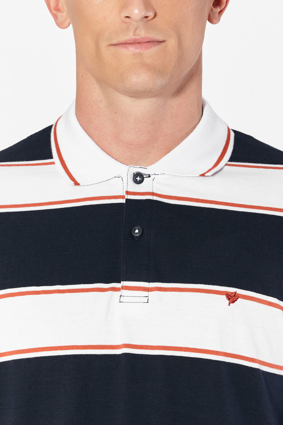 Polo rayada de jersey