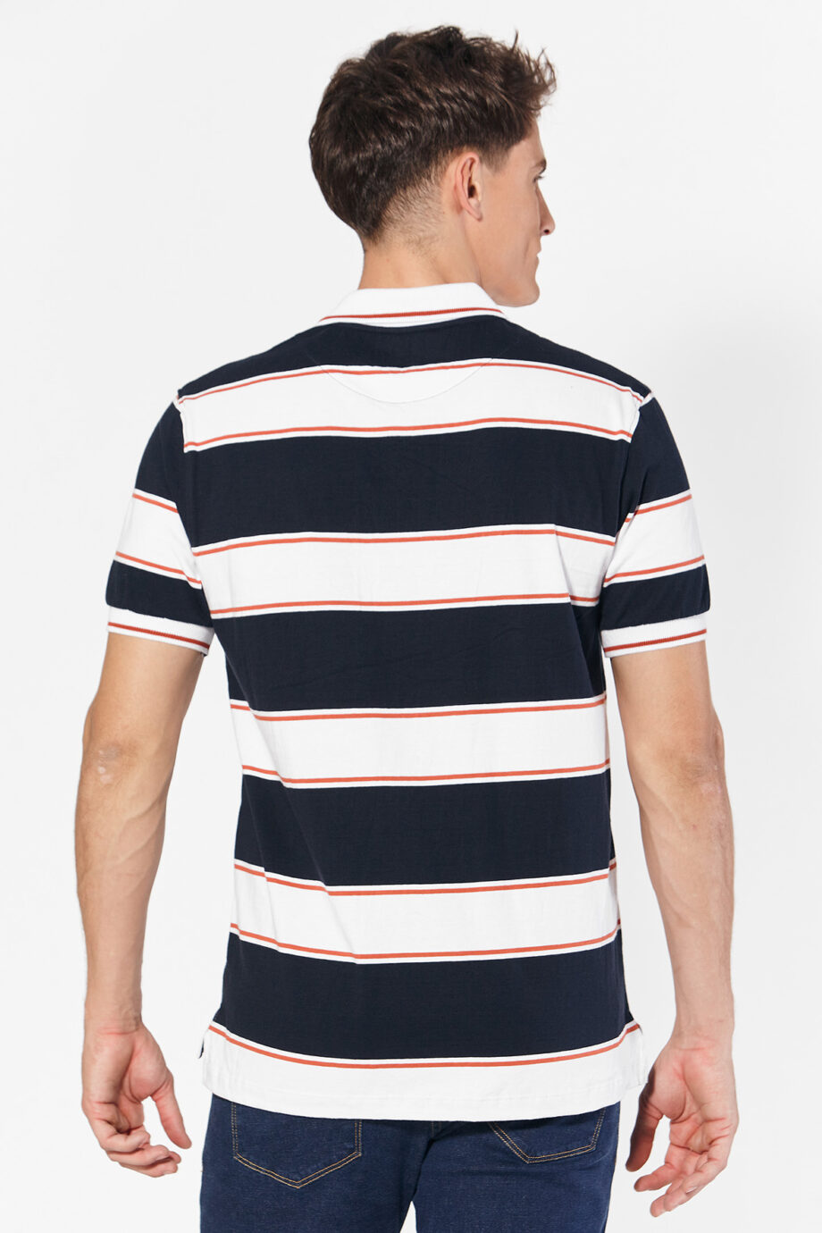 Polo rayada de jersey
