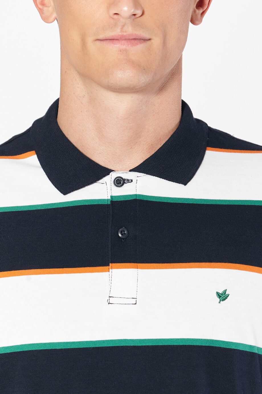 Polo rayada de jersey