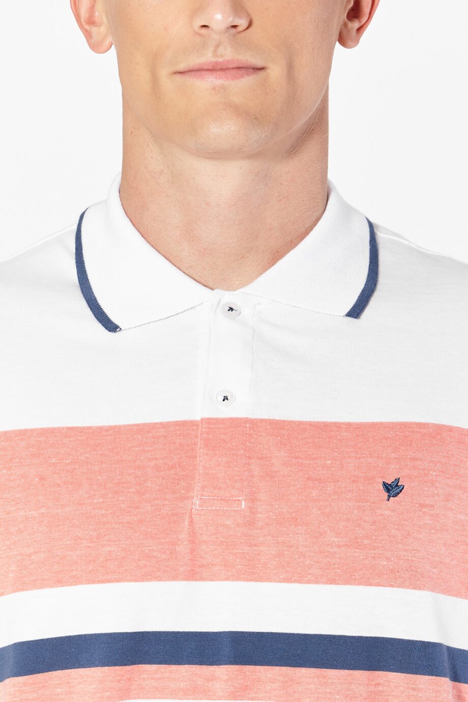 Polo rayada de jersey