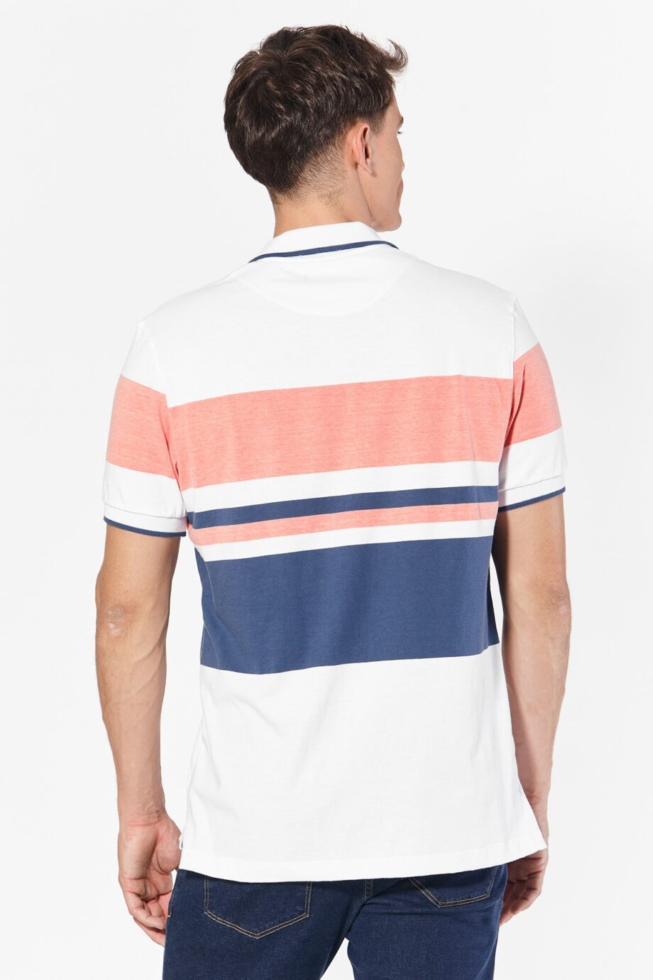 Polo rayada de jersey