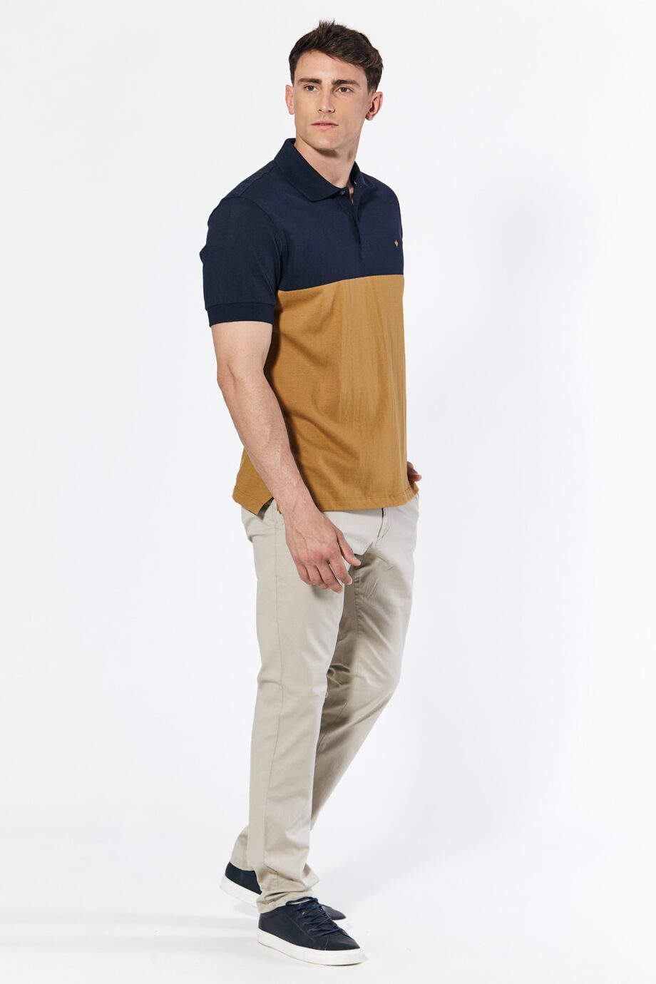 Polo rayada de jersey