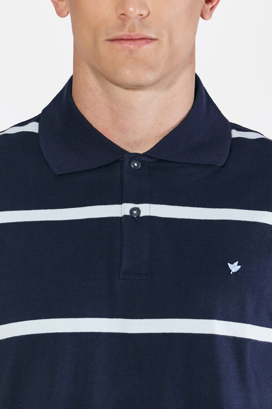 Polo rayada de jersey
