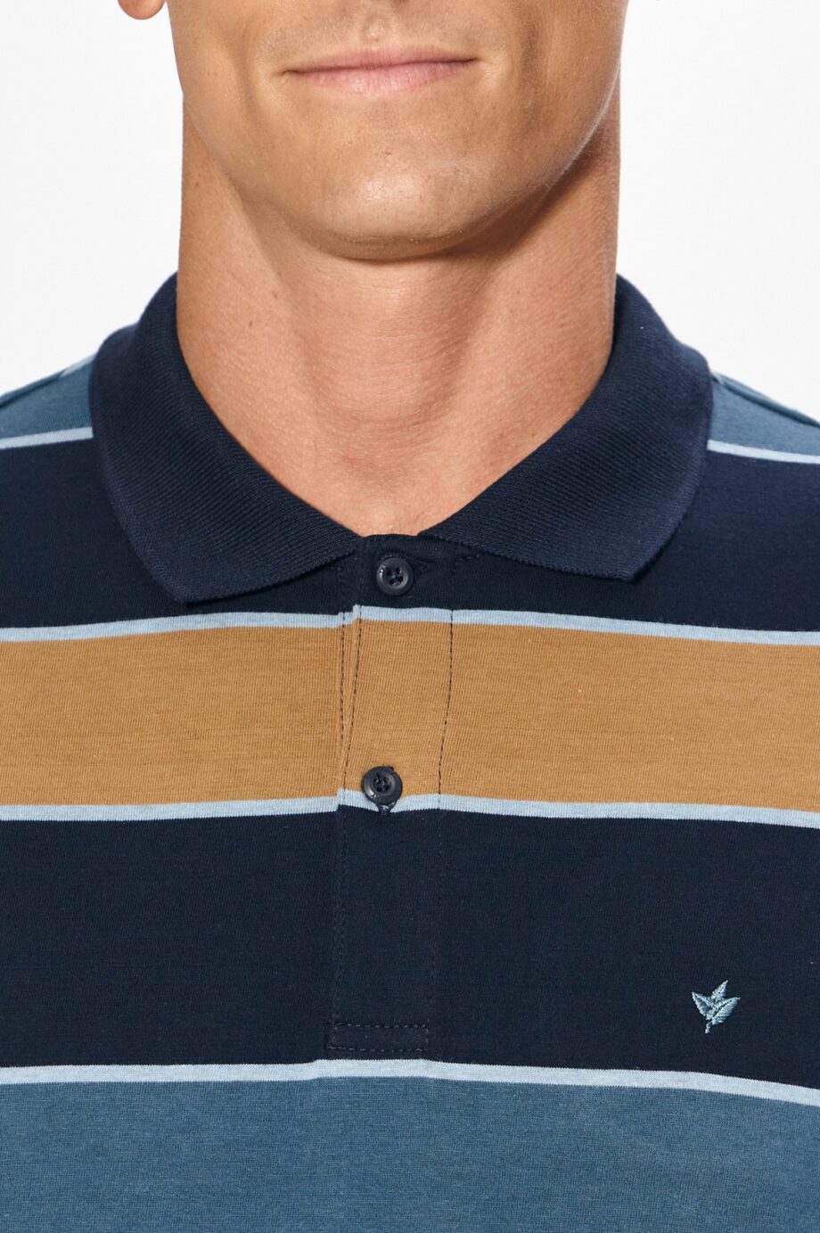 Polo rayada de jersey
