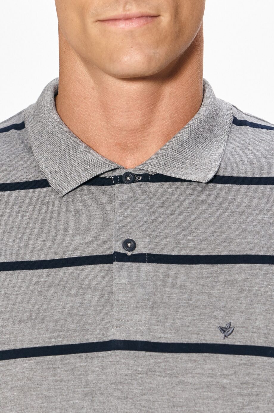 Polo rayada de jersey