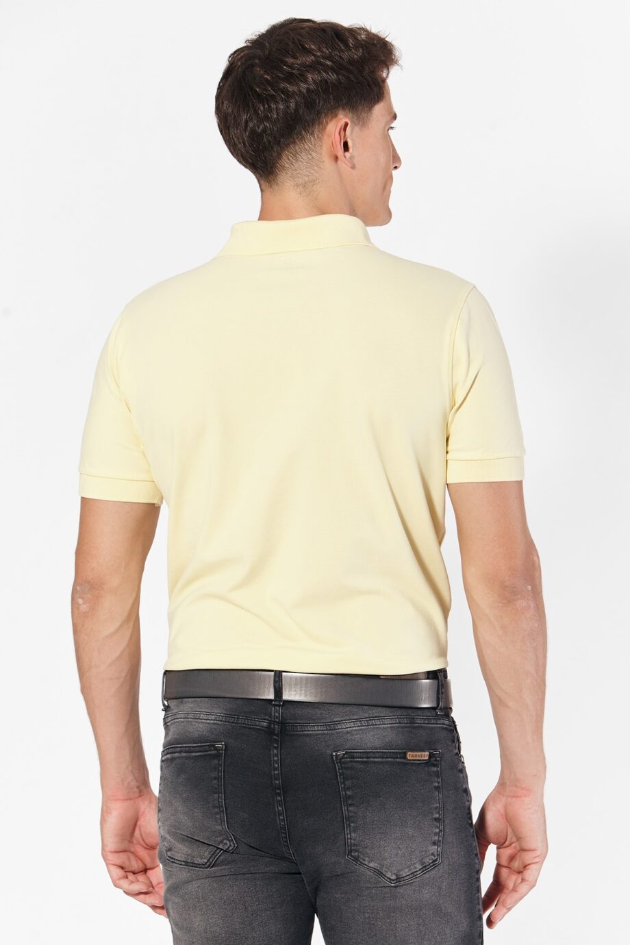 Polo de piqué liso