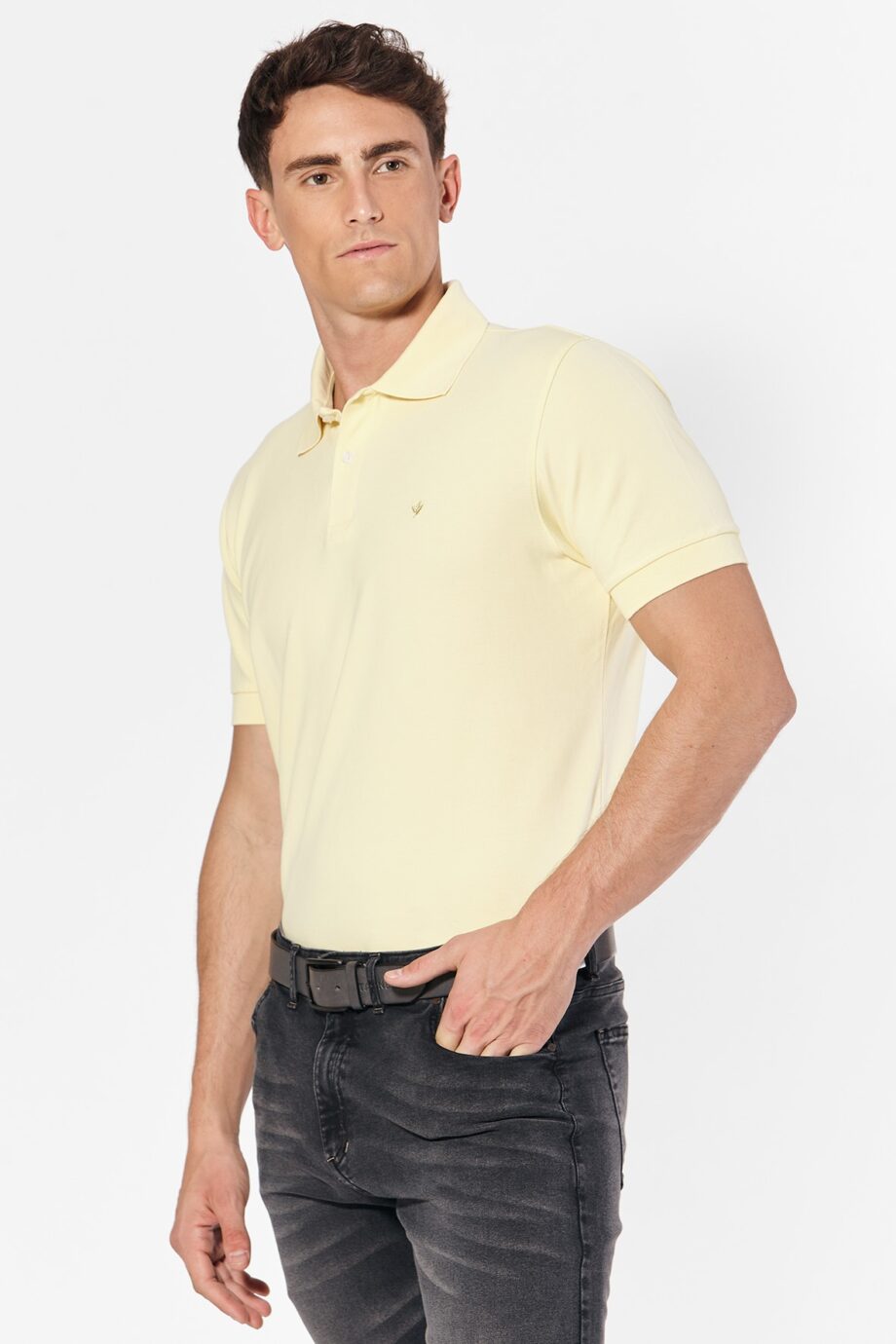 Polo de piqué liso