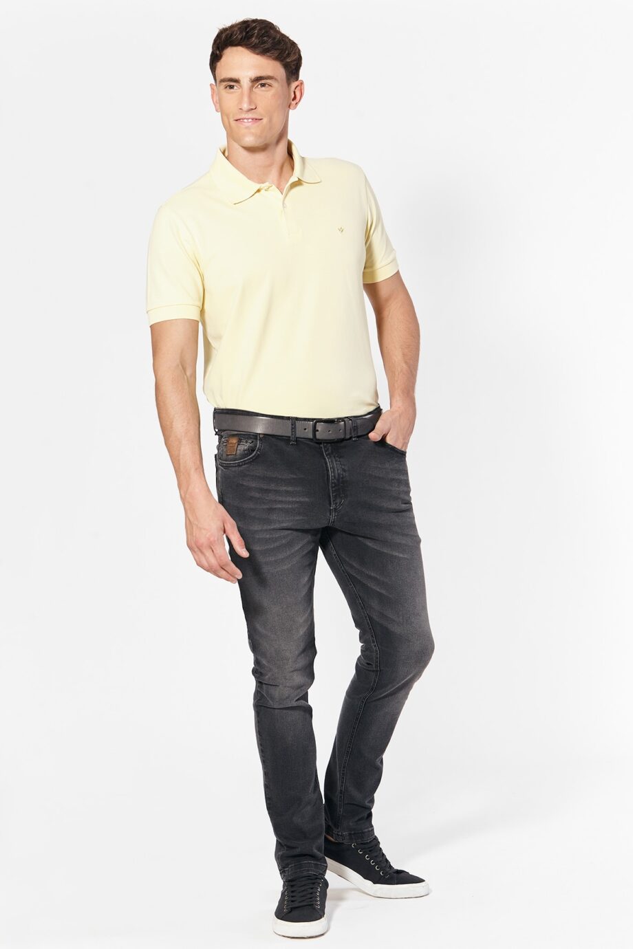 Polo de piqué liso