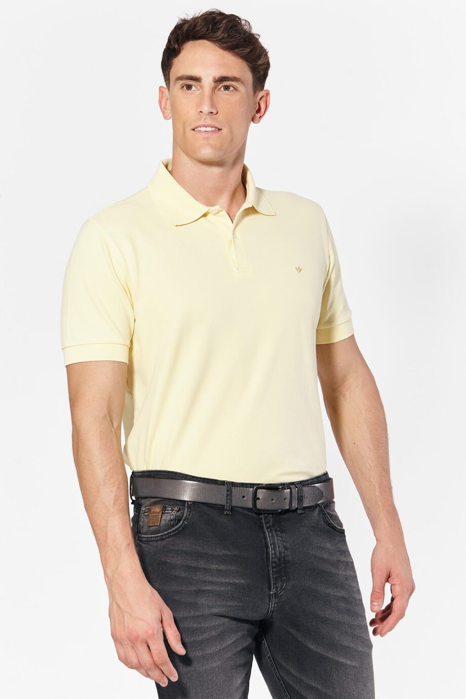 Polo de piqué liso