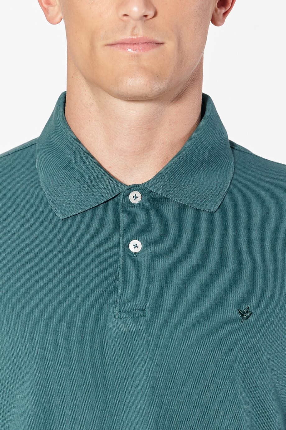 Polo de piqué liso