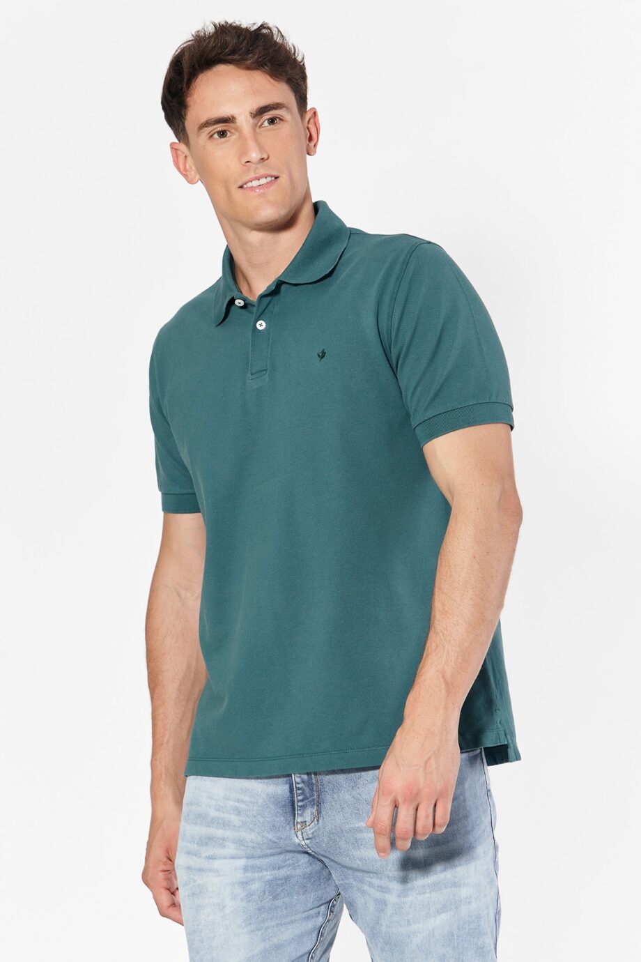 Polo de piqué liso