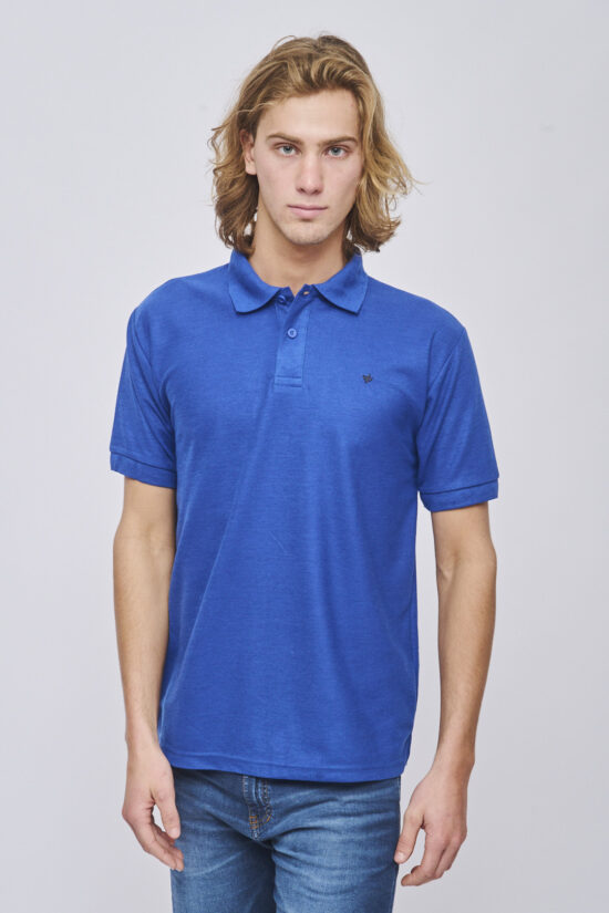 Polo de pique liso