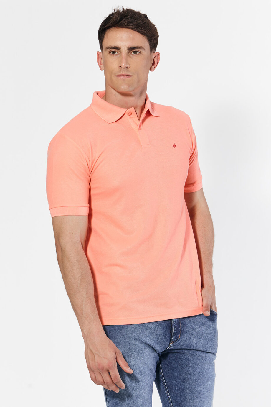 Polo de pique liso