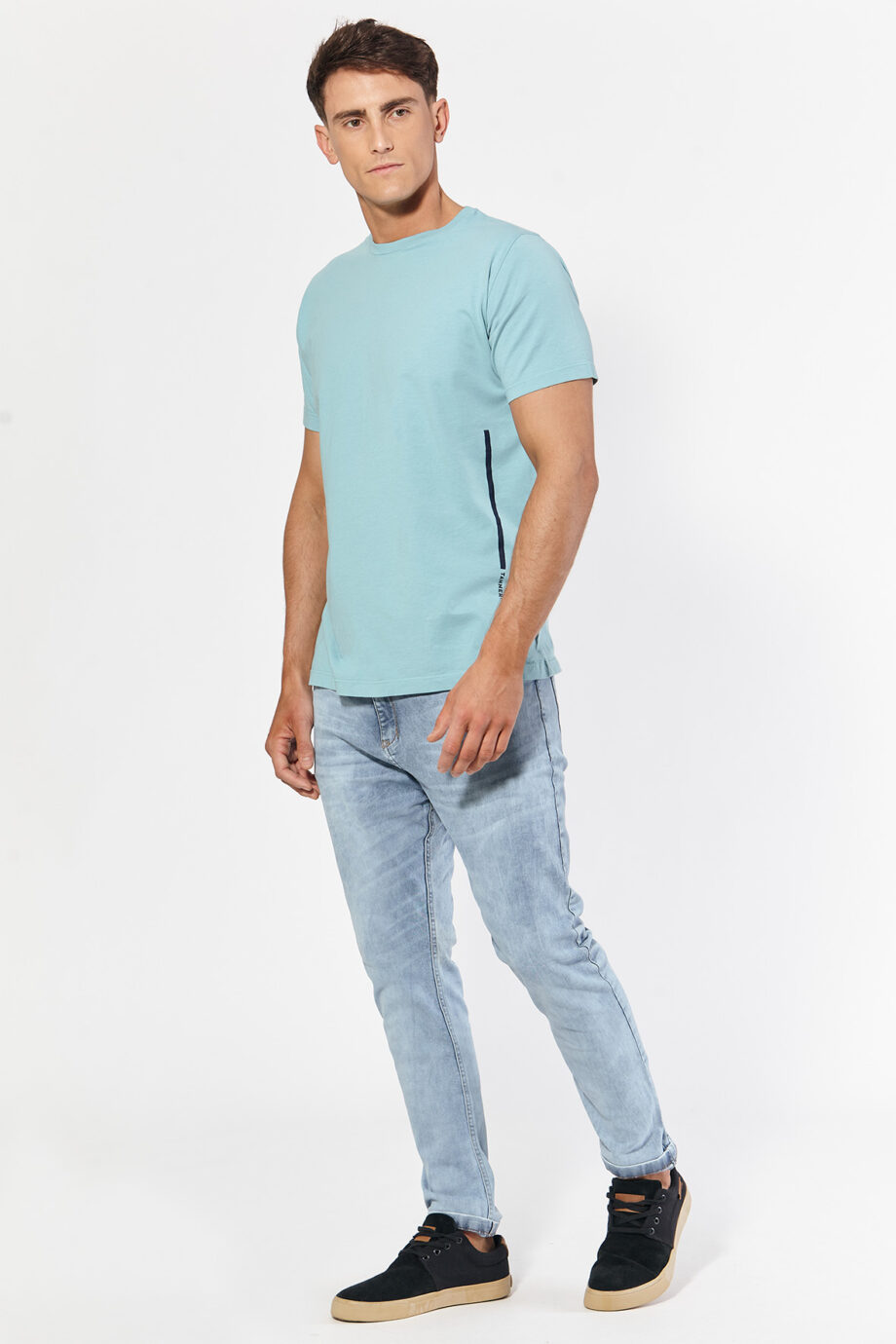 Remera lienal de pima peruano