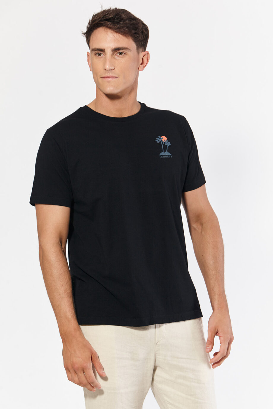 Remera palmera de pima peruano