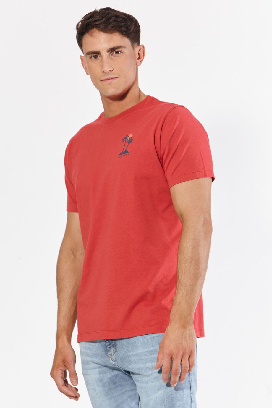 Remera palmera de pima peruano