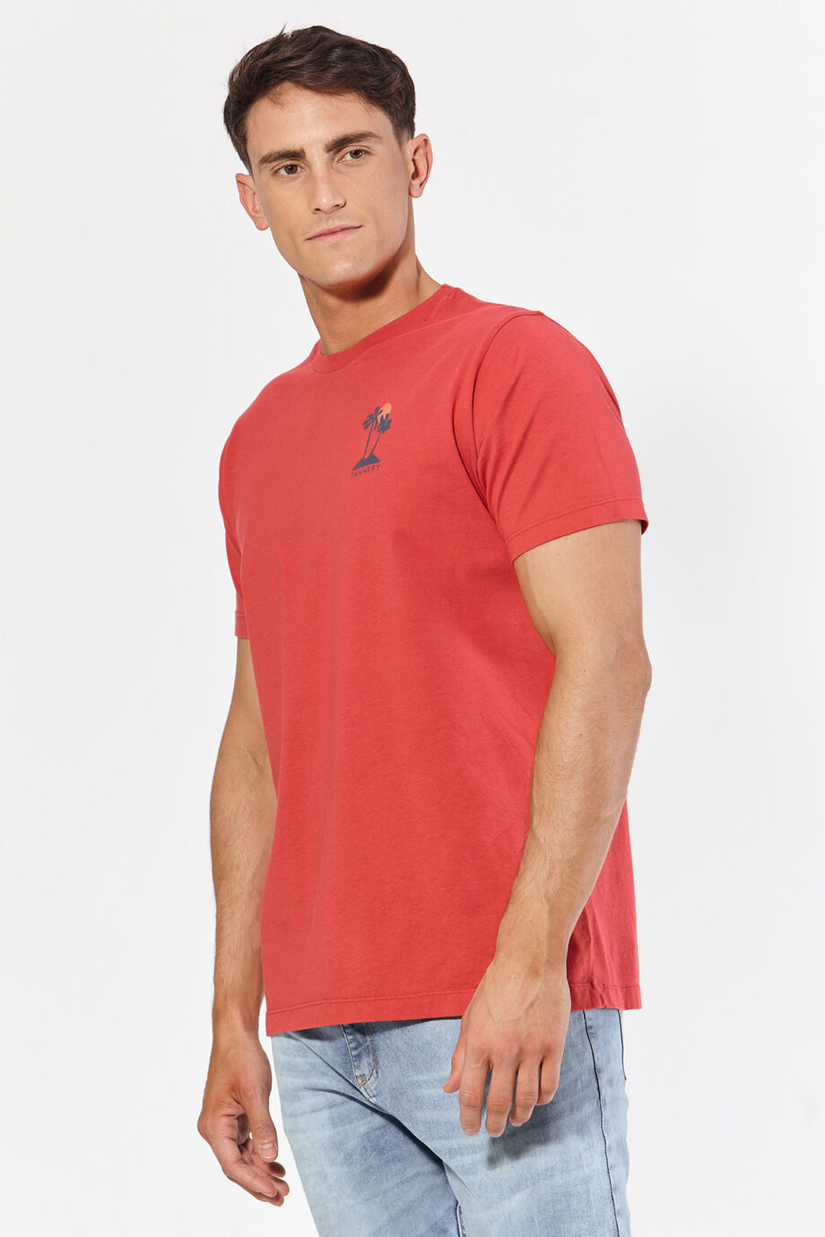 Remera palmera de pima peruano