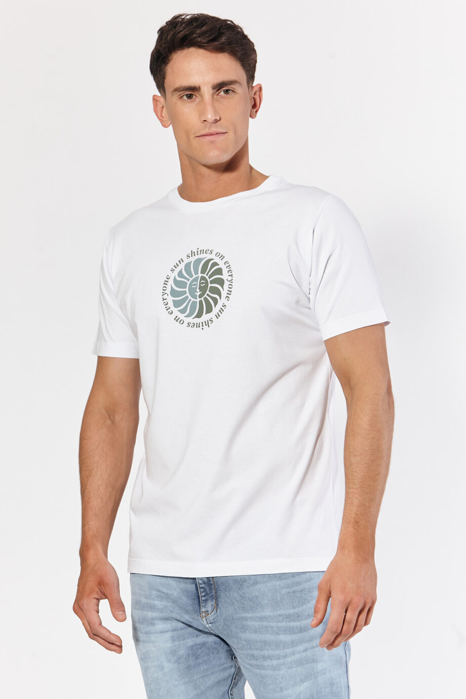 Remera sun shines de pima peruano