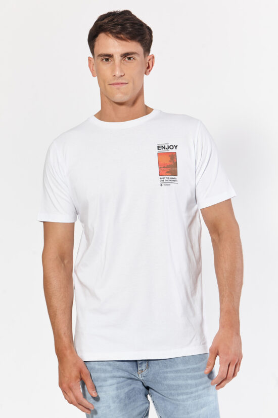 Remera enjoy de pima peruano