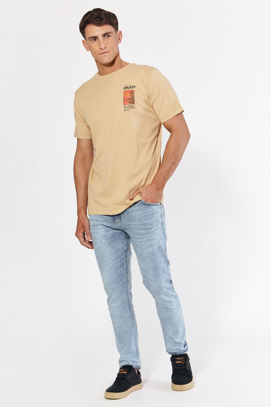 Remera enjoy de pima peruano