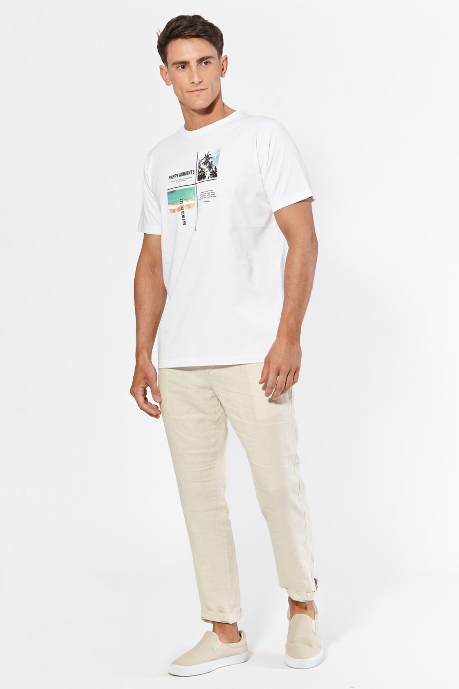 Remera happy moments de pima peruano