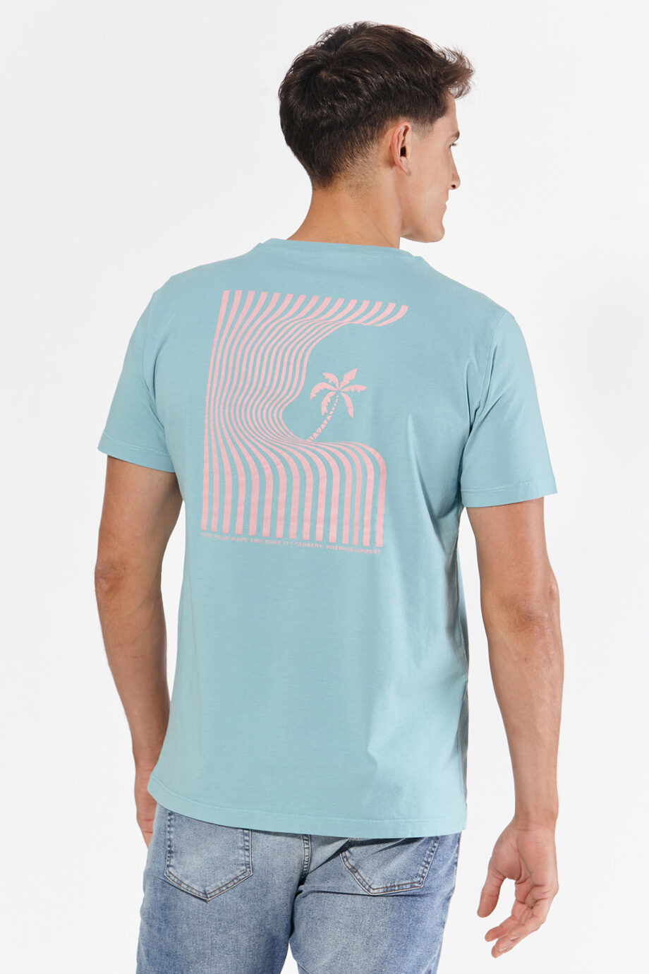 Remera find your wave de pima peruano