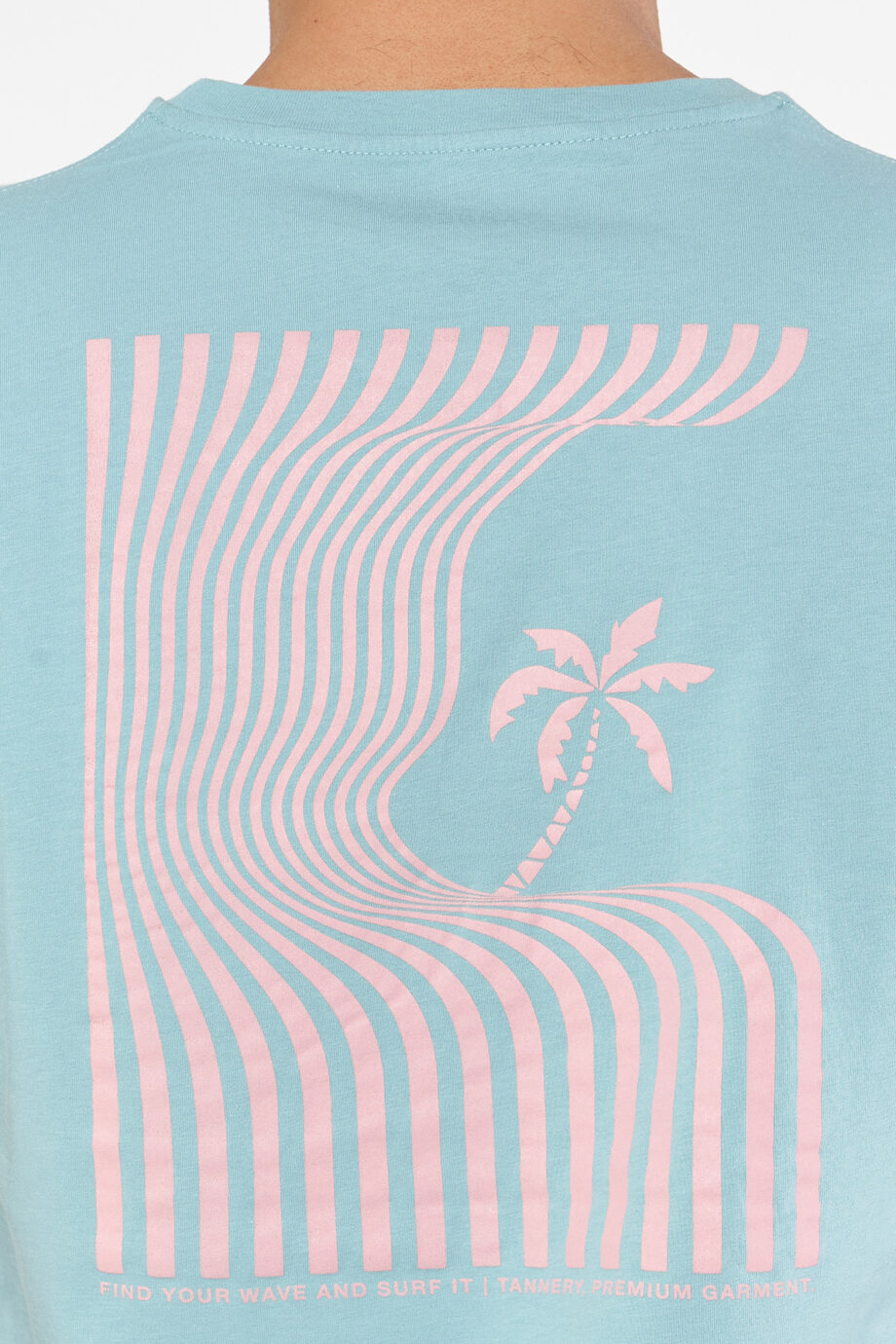 Remera find your wave de pima peruano