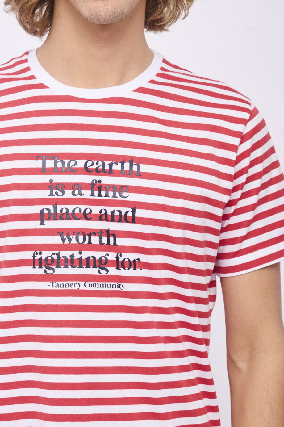 Remera de jersey the earth