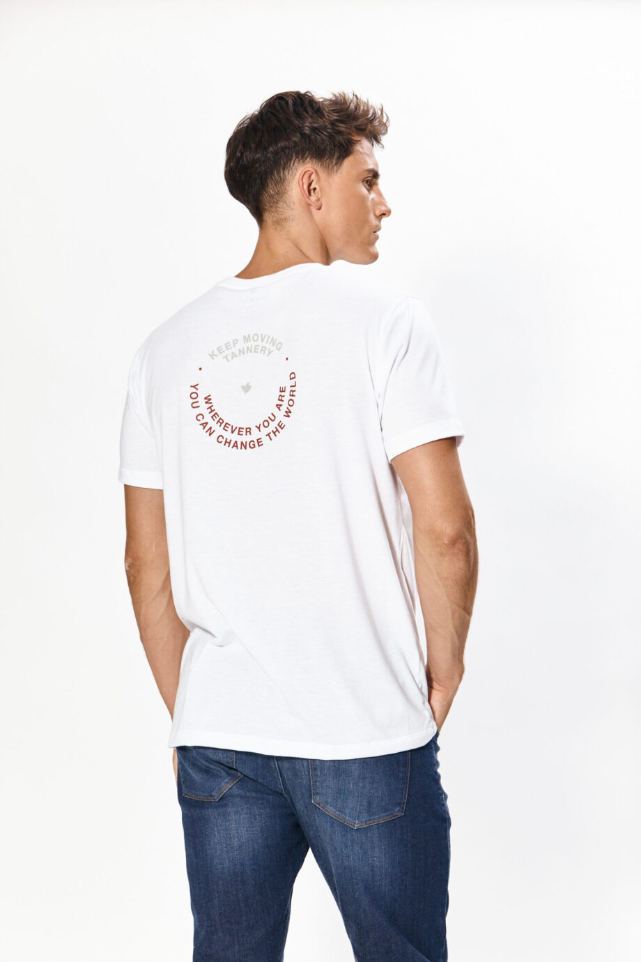 Remera keep moving de jersey