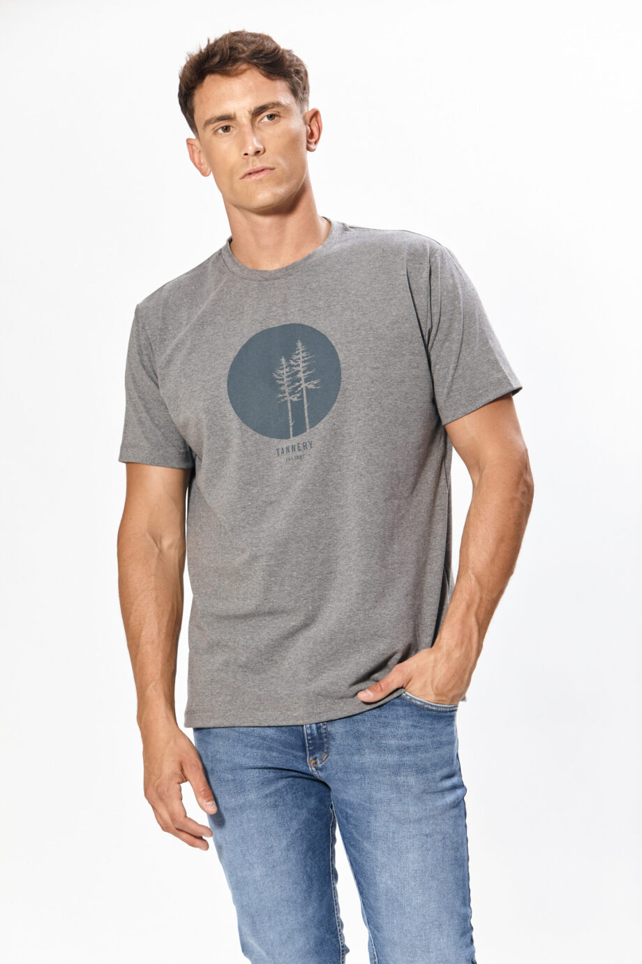 Remera dark de jersey