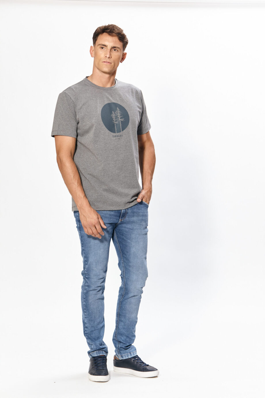 Remera dark de jersey