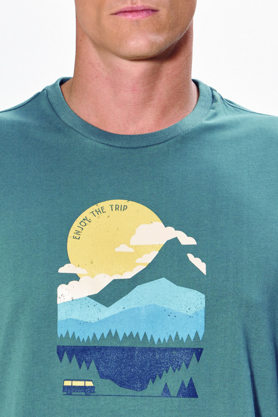Remera enjoy the trip de jersey
