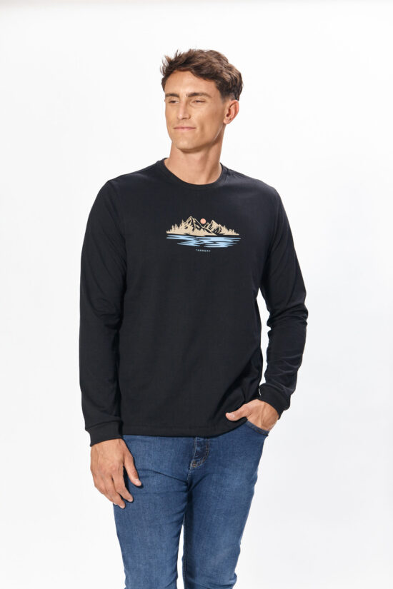 Remera cold lake de jersey