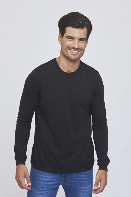 Remera lisa de jersey