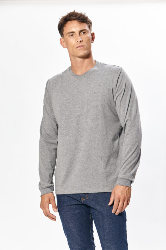 Remera lisa de jersey