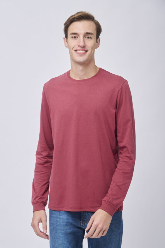 Remera lisa de jersey