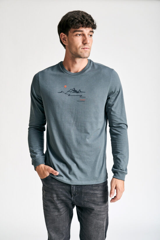 Remera mangas largas landscape