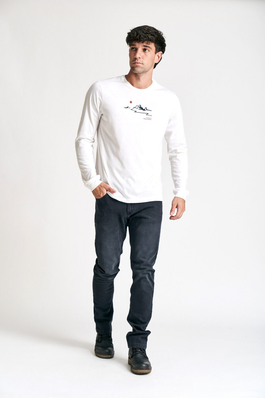 Remera mangas largas landscape
