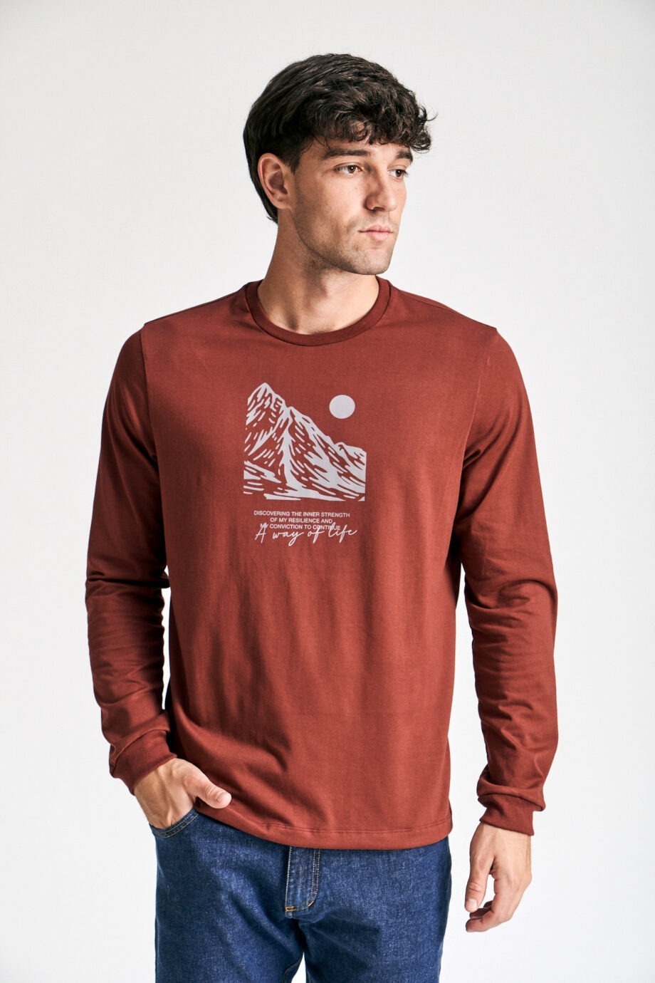Remera mangas largas discovering