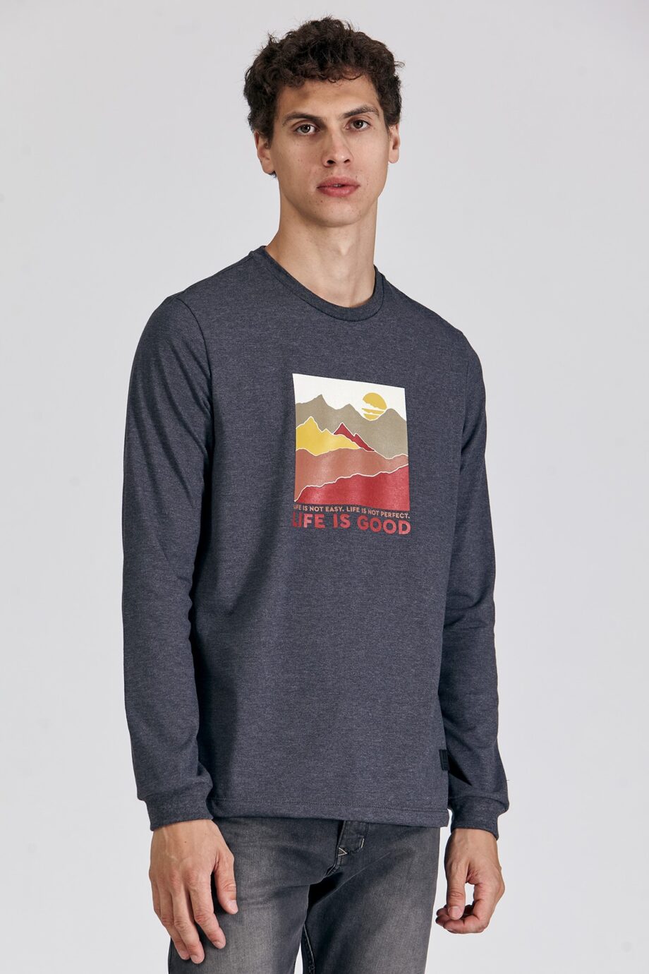 Remera Life is good de jersey