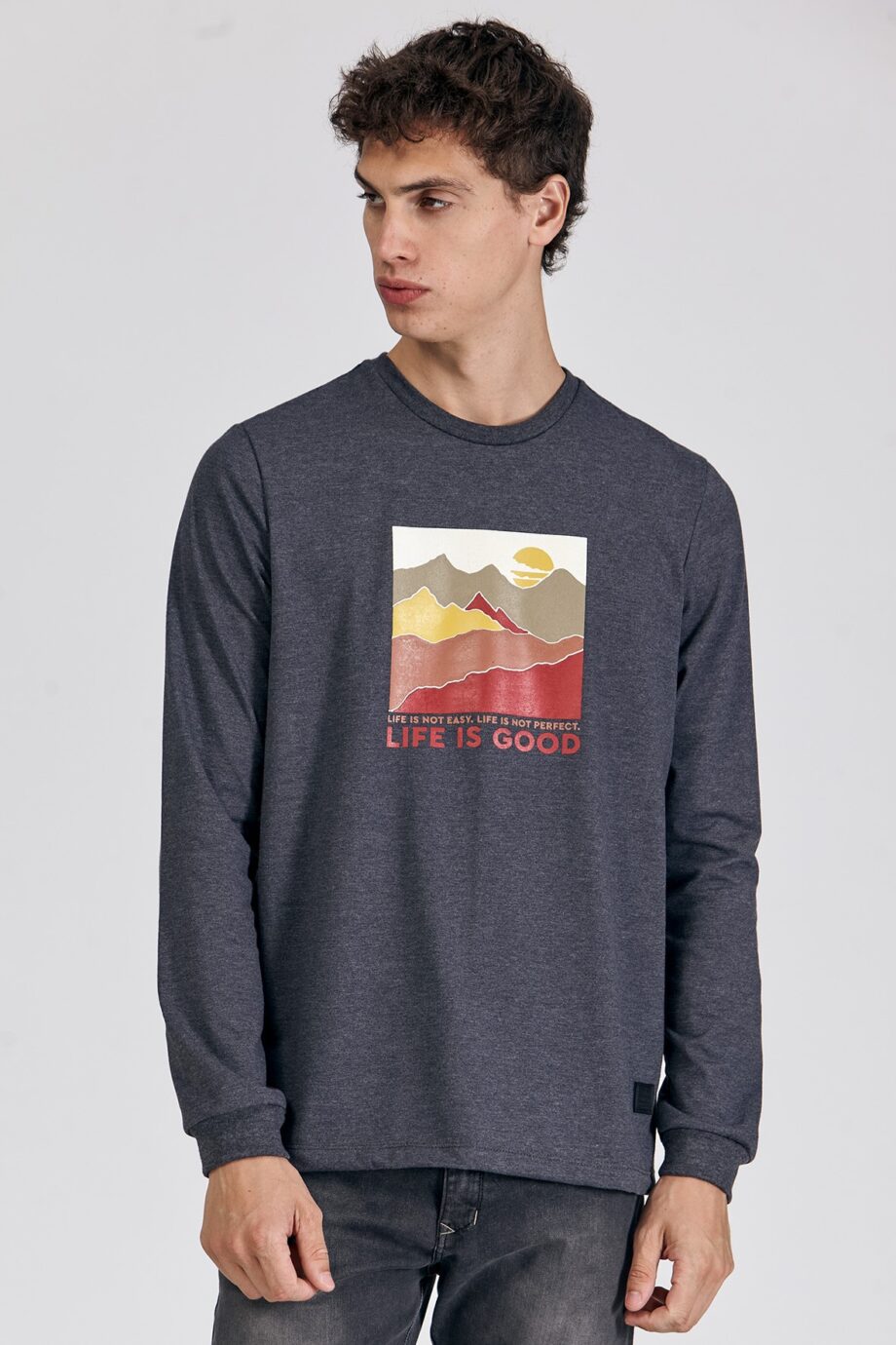 Remera Life is good de jersey