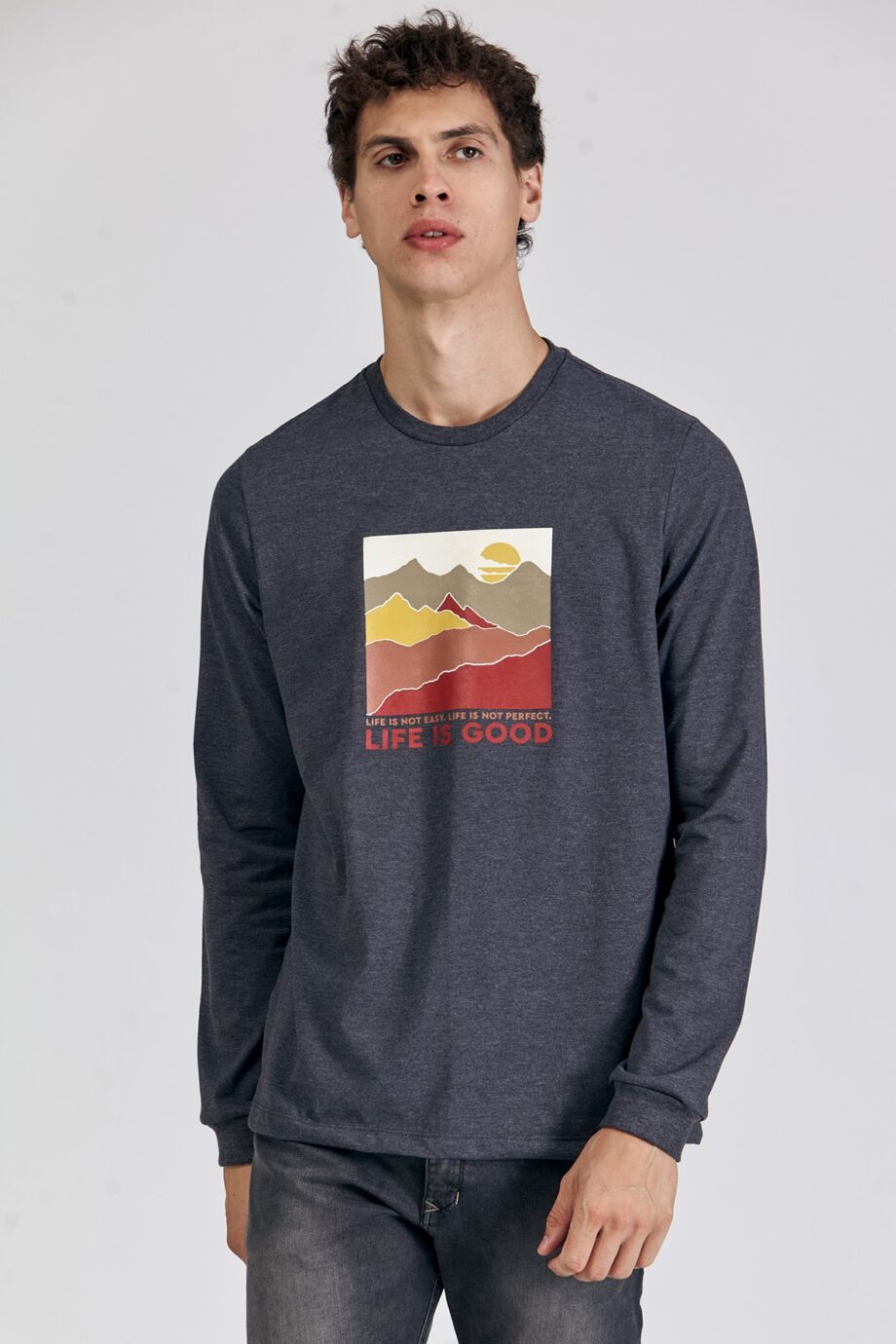Remera Life is good de jersey