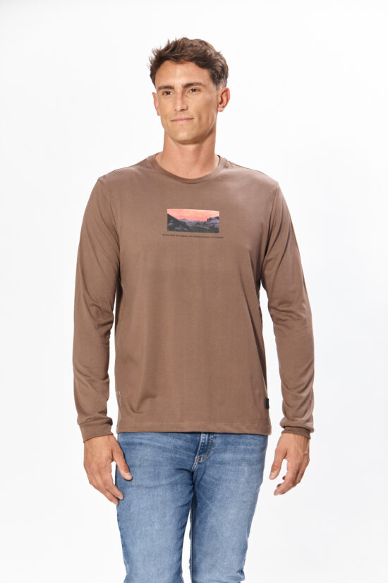 Remera Love nature de jersey